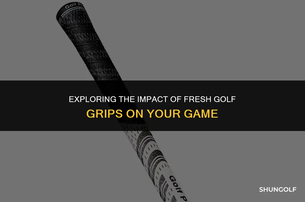 do new golf grips make a difference