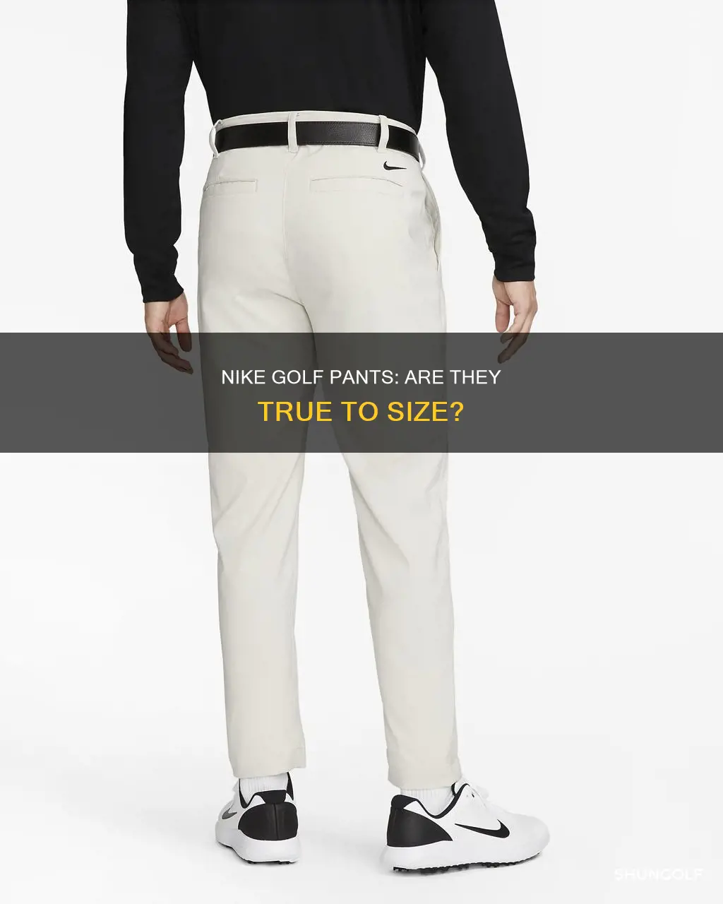 do nike golf pants run small