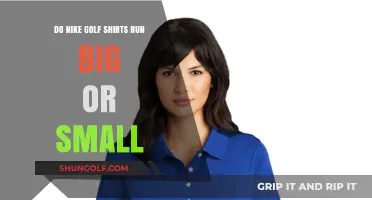 Nike Golf Shirts Sizing Guide: Big, Small, or Just Right?