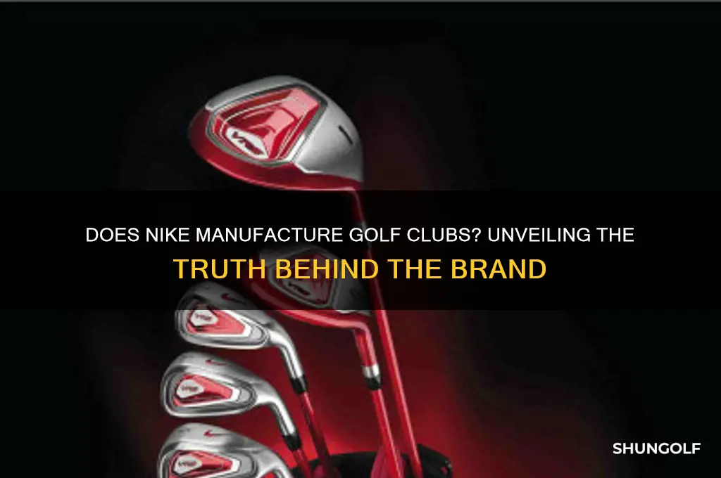 do nike make golf clubs
