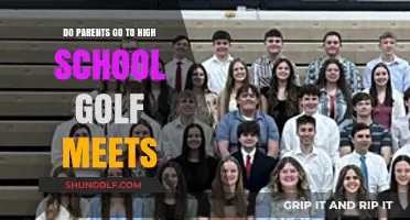 Do Parents Attend High School Golf Meets? A Guide for Families
