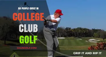 Uncovering the Truth: Cheating in College Club Golf Competitions