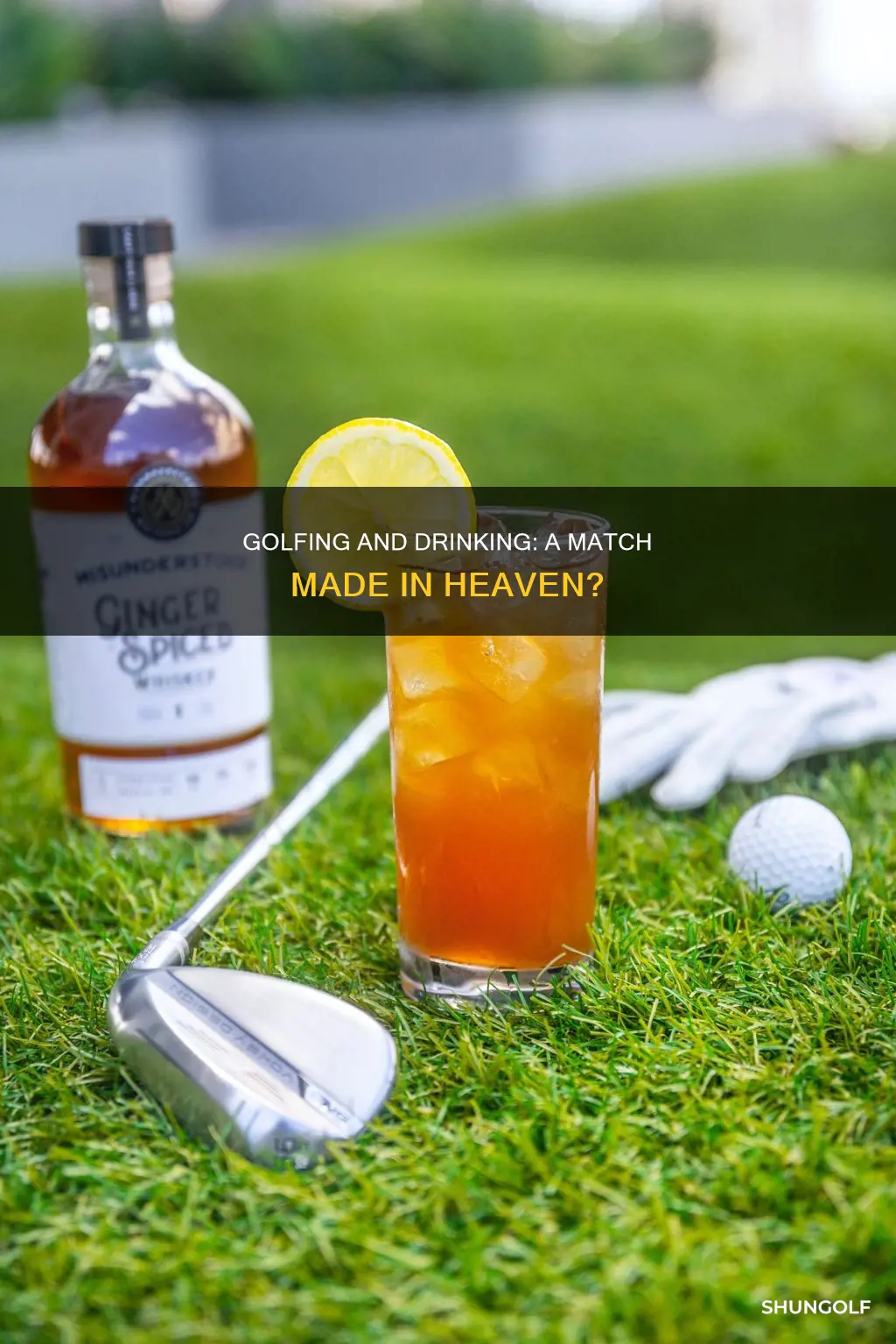 do people drink while golfing