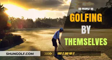 Golfing Alone: A Relaxing Solo Sport?