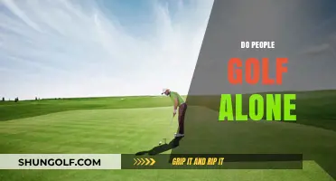 Golfing Alone: Is It Possible?