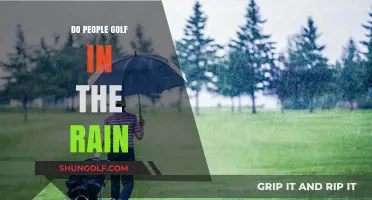 Golfing in the Rain: Is it Possible?