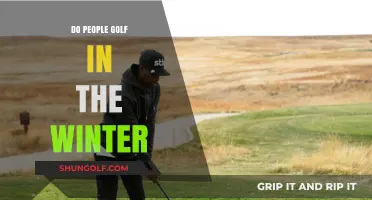 Golfing in Winter: Who Does It?