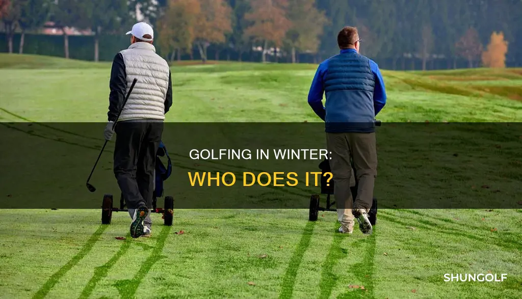 do people golf in the winter
