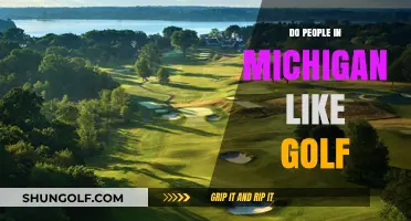 Golfing in Michigan: A Popular Pastime?