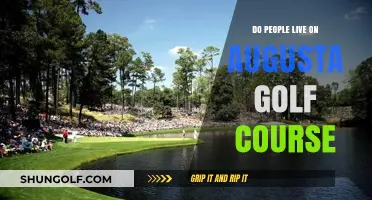 Do Residents Live on Augusta National Golf Course?