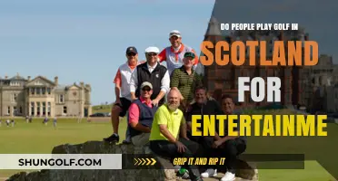 Golf in Scotland: A Popular Entertainment Choice or Tradition?