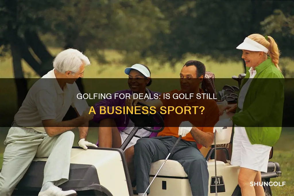 do people still golf for business