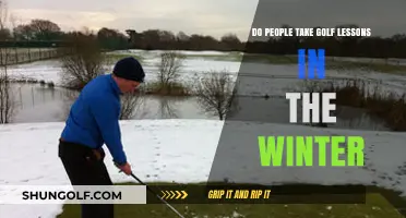 Winter Golf Lessons: Do Players Practice When It's Cold Outside?
