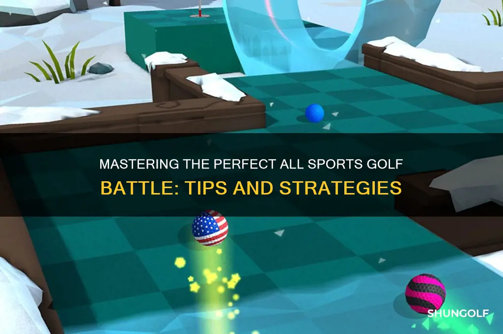 do perfect all sports golf battle three