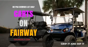 Golf Cart Fairway Access: PGA Course Policies Explained