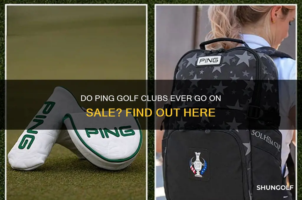 do ping golf clubs ever go on sale