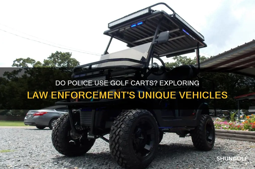 do police use golf carts