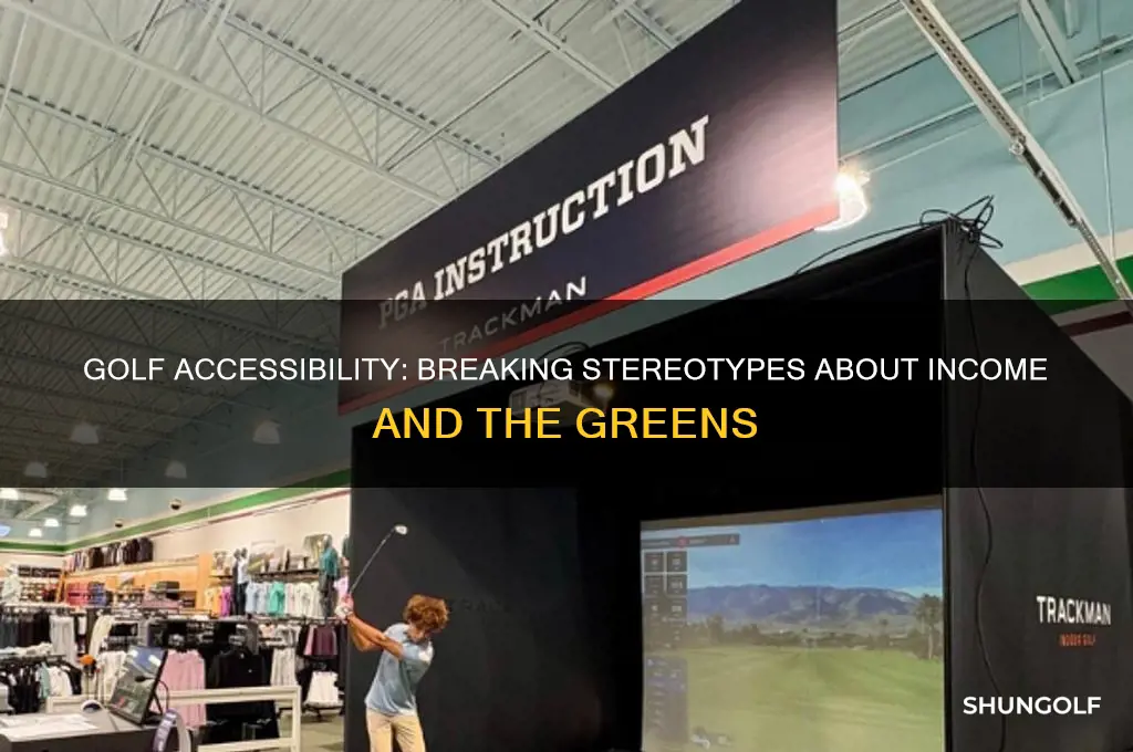 do poor people play golf