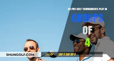 Do Pro Golf Tournaments Play in Groups of 4? Explained