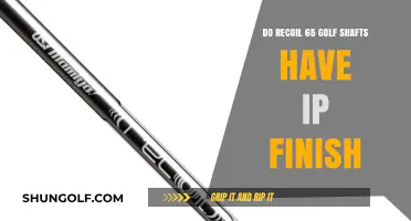 Exploring the Unique Features of Recoil 65 Golf Shafts: IP Finish and Beyond