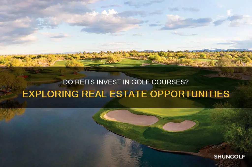 do reits invest in golf courses