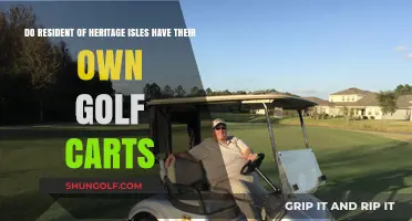 Heritage Isles Residents: Do They Own Personal Golf Carts?
