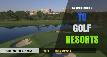 Do Wealthy Individuals Frequent Golf Resorts? Exploring the Trend