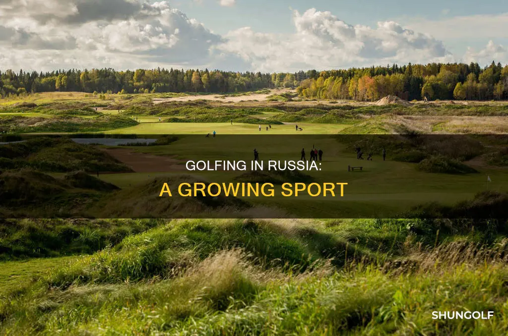 do russians golf