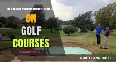 Enhancing Golf Course Drainage: The Impact of Sanding Programs