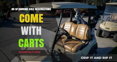 SF Harding Golf Reservations: Do They Include Carts?