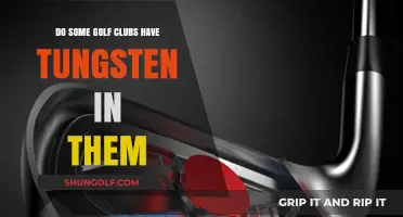 Tungsten in Golf Clubs: Fact or Fiction? Unveiling the Truth