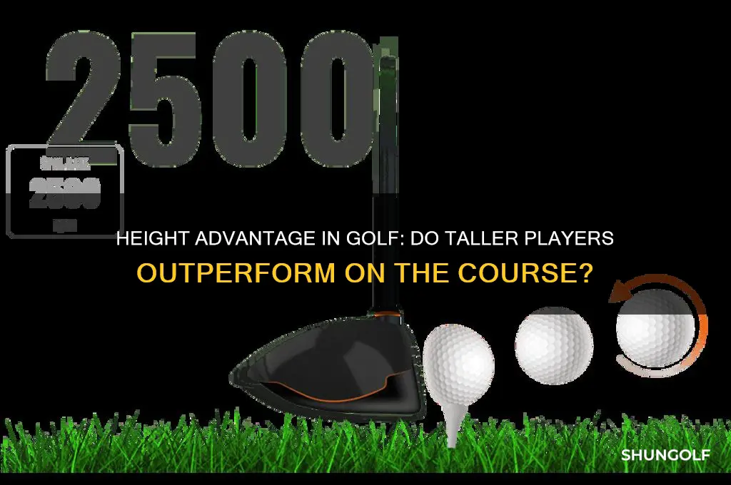do taller players play better in golf