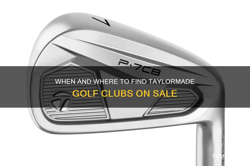 do taylormade golf clubs ever go on sale