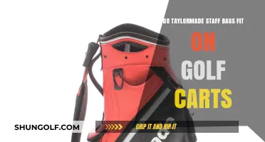 Do Taylormade Staff Bags Fit on Golf Carts? Find Out Here