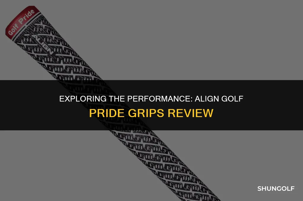 do the align golf pride grips review
