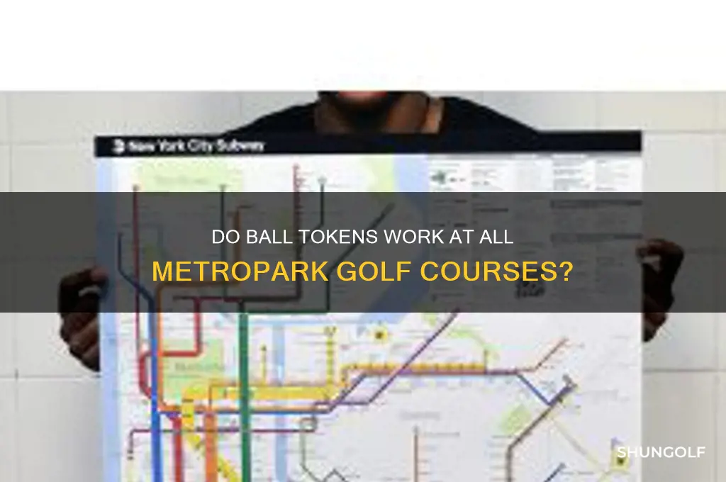 do the ball tokens work at all metropark golf courses