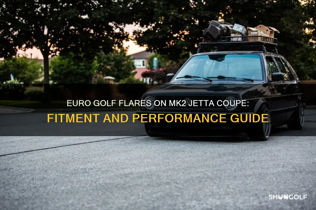 do the euro golf flares work on mk2 jetta coupe