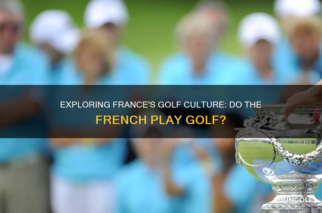 do the french play golf