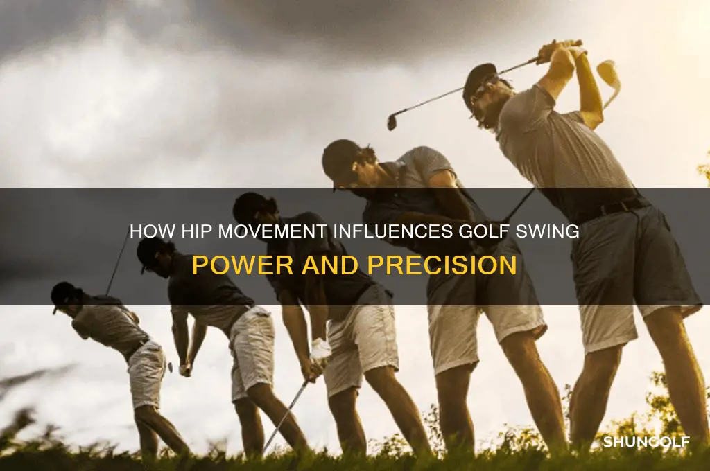 do the hips move the golf club