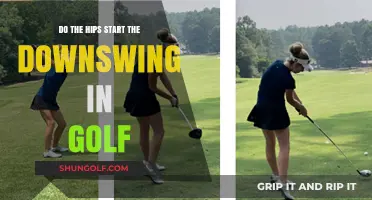 Unleashing Power: The Role of Hips in Golf's Downswing