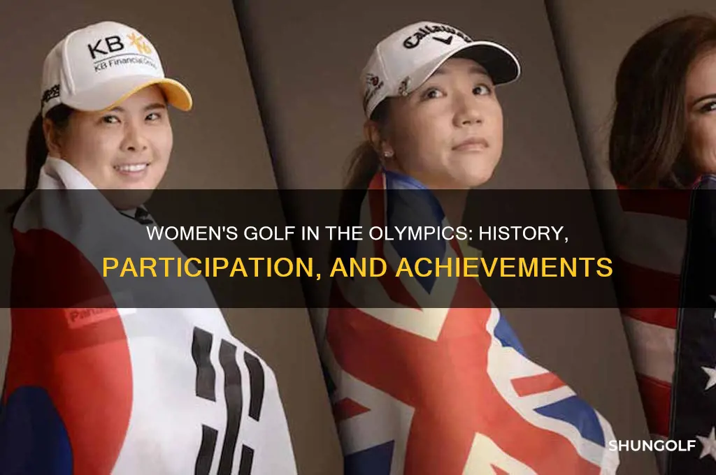 do the women play golf in the olympics