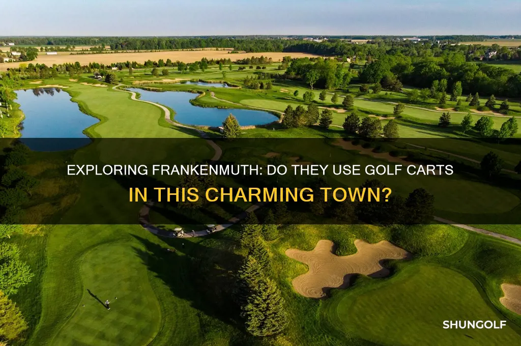 do they golf carts in frankenmuth