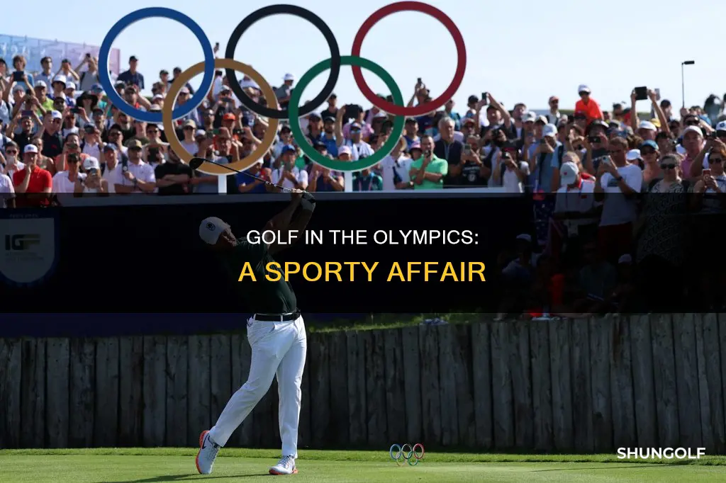 do they golf in the olympics