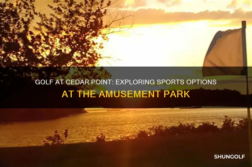 do they have golf at cedar point