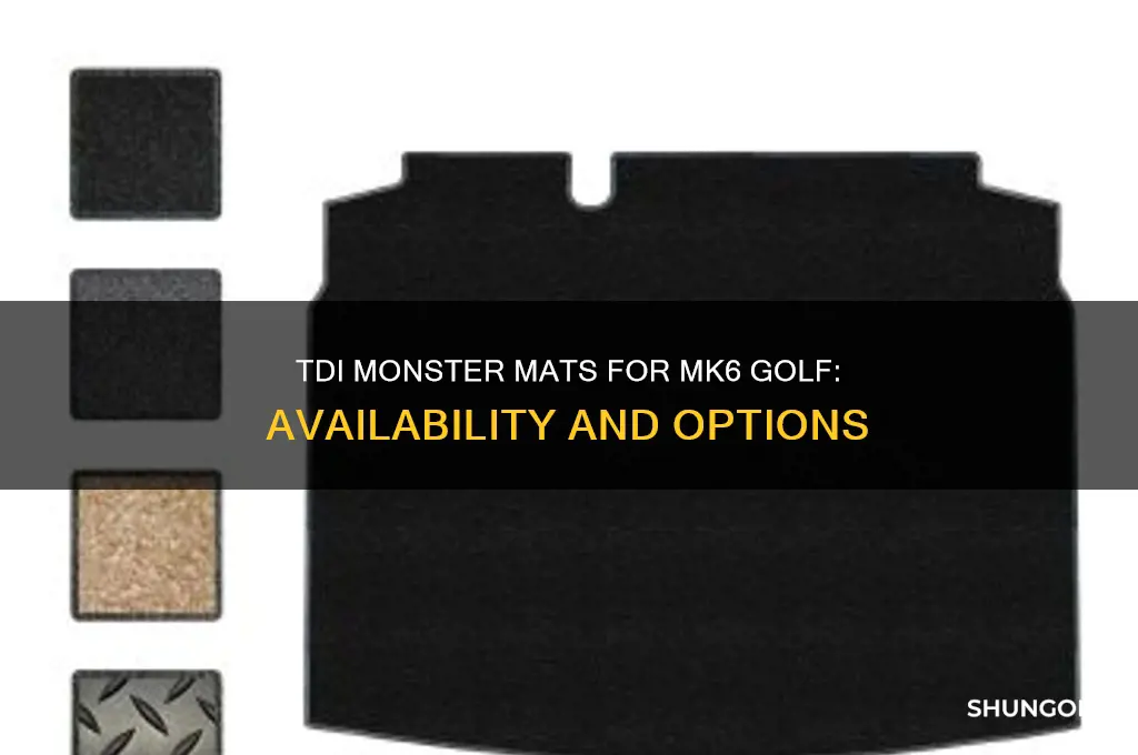 do they have tdi monster mats for mk6 golf