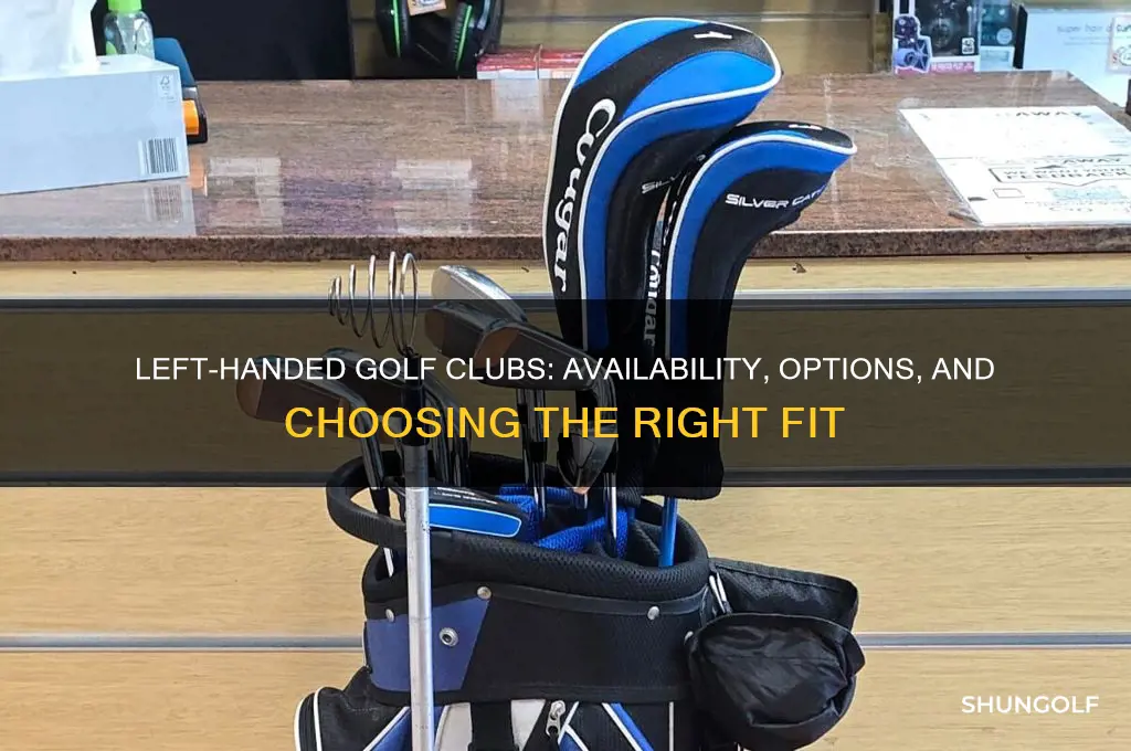 do they make left handed golf clubs