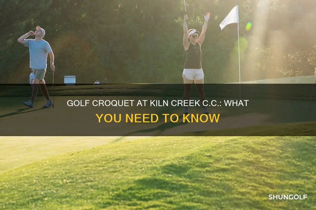 do they play golf croquet at kiln creek c c