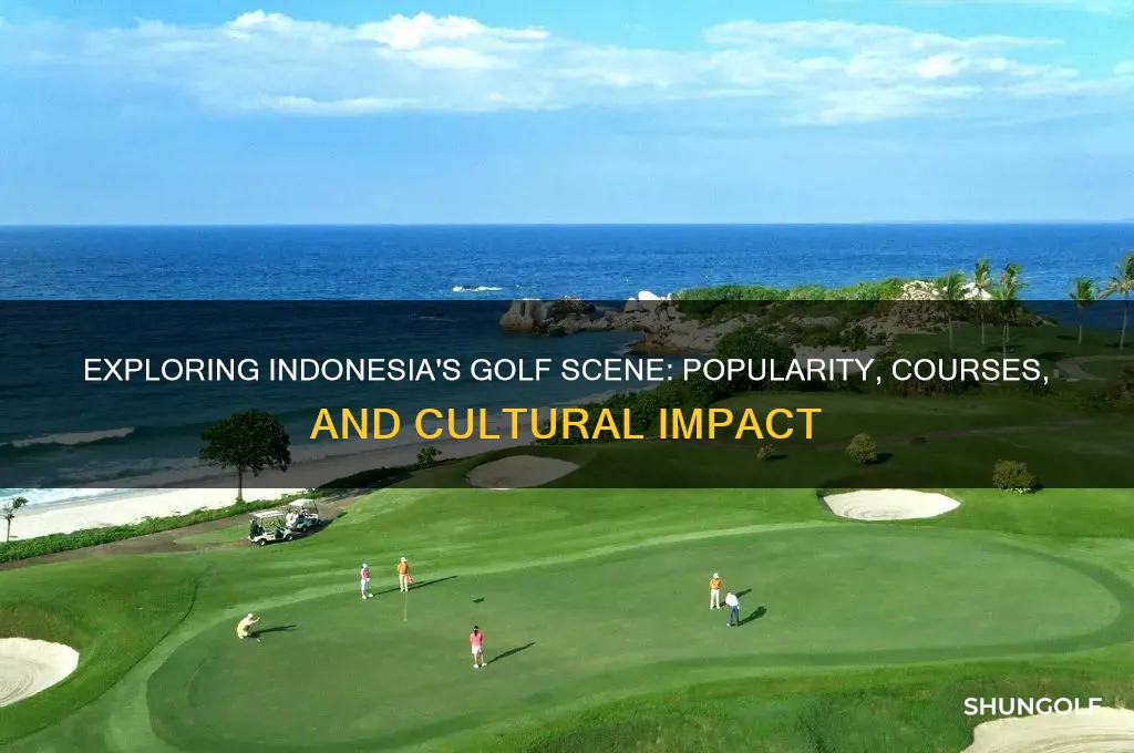 do they play golf in indonesia