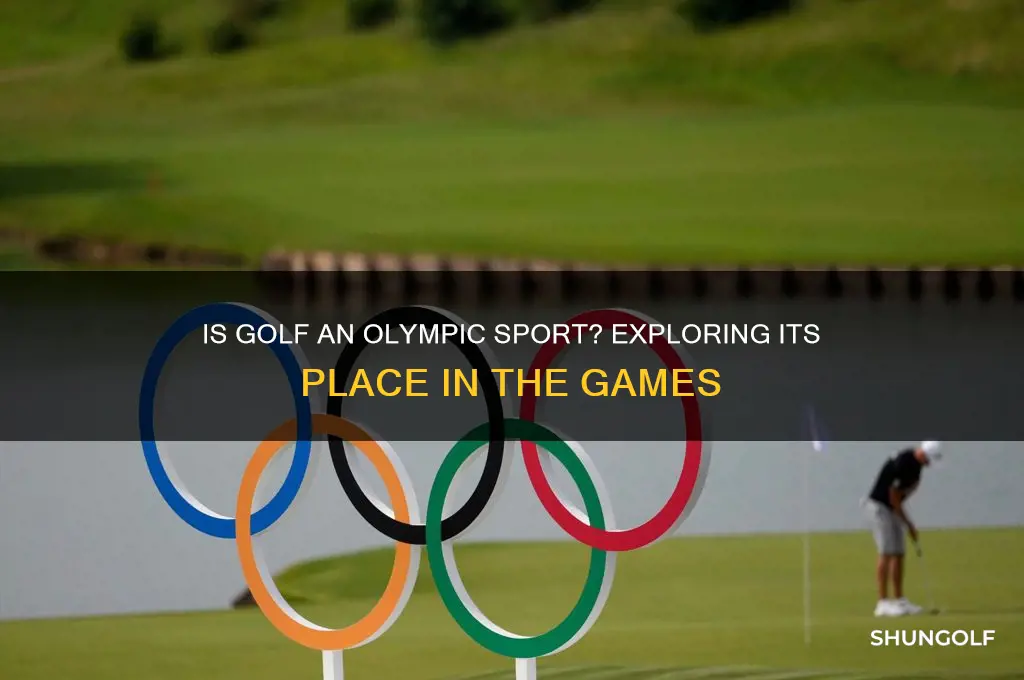 do they play golf in the olympics