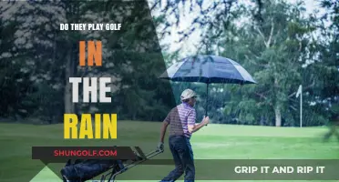 Golf in the Rain: Do Players Brave Wet Weather?